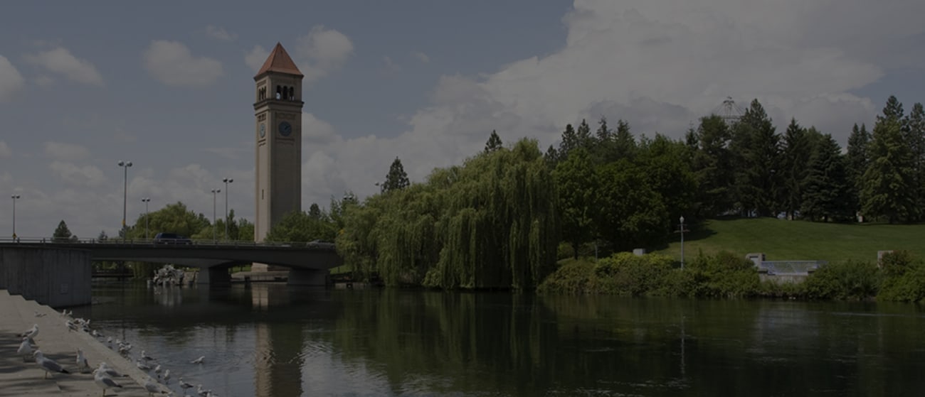 The Great Northern Clocktower, Riverfront Park in Spokane, Washington