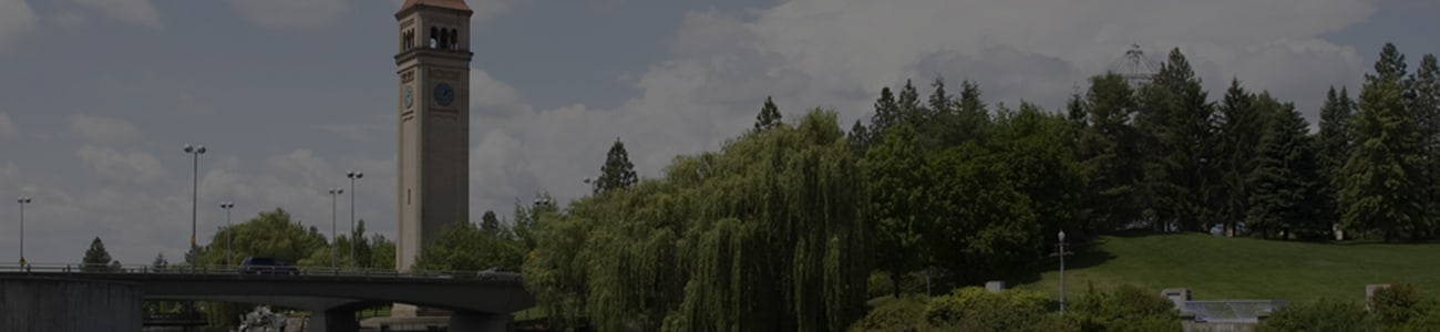 The Great Northern Clocktower, Riverfront Park in Spokane, Washington